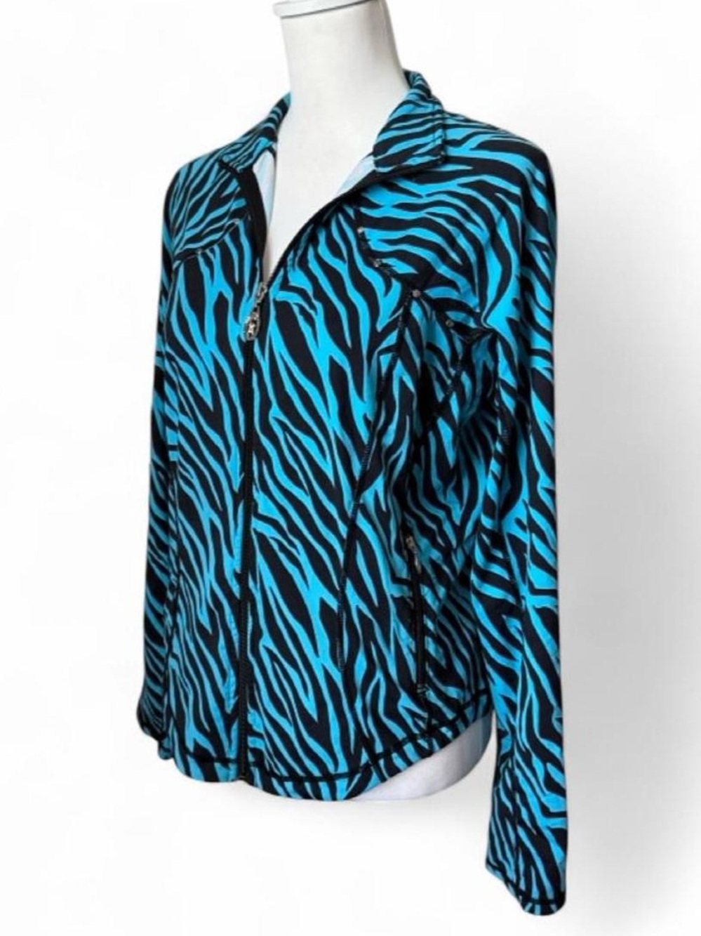Y2K Christine Alexander Zebra Jacket